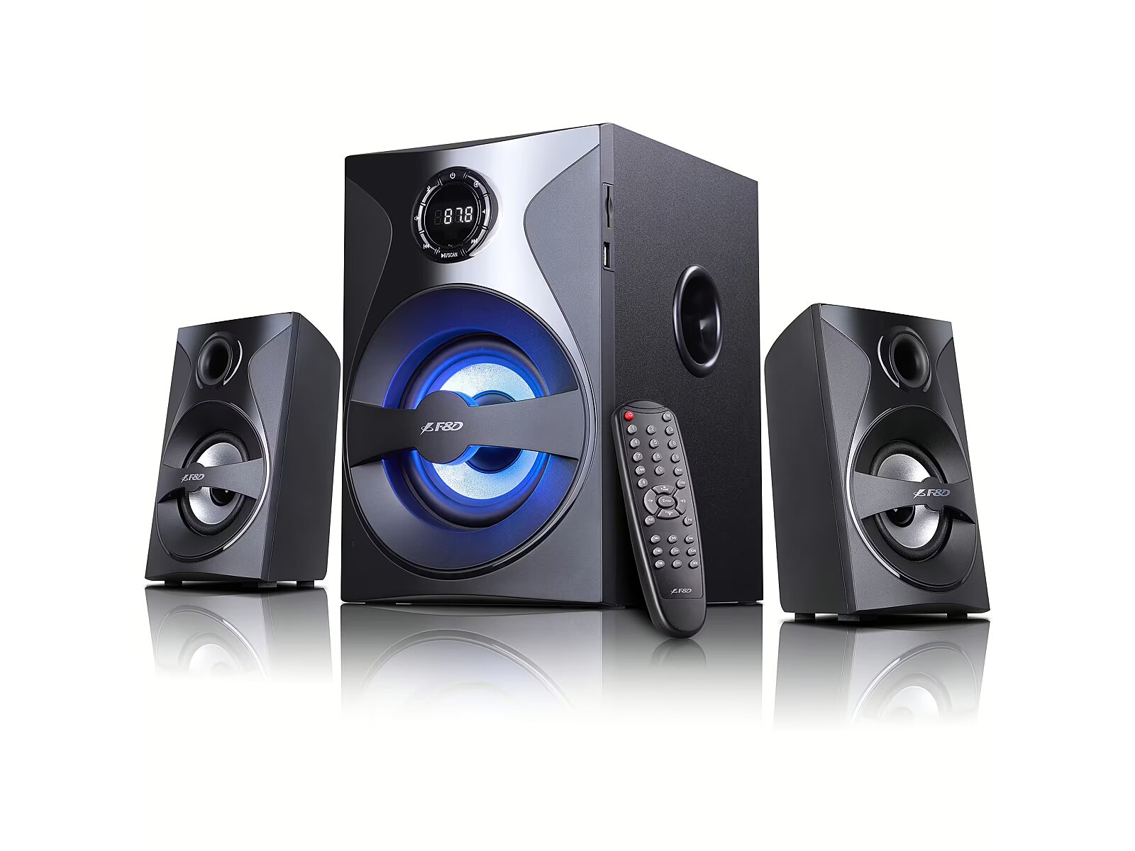 F&D F380X, 2.1, Black