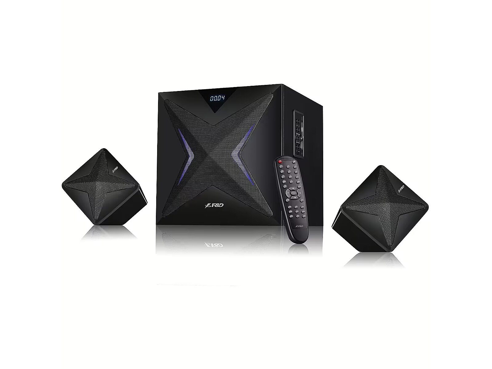 F&D F550X, 2.1, Bluetooth, Black