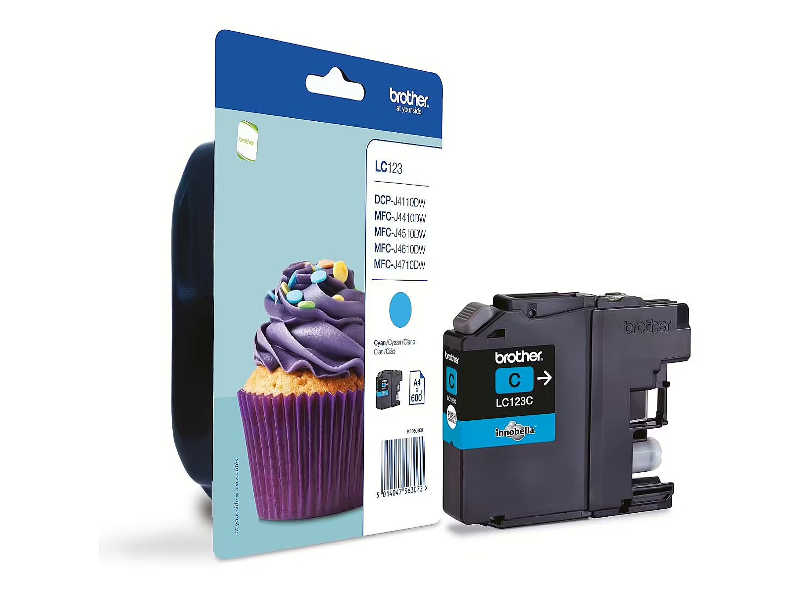 Brother LC123C, Cyan Ink Cartridge