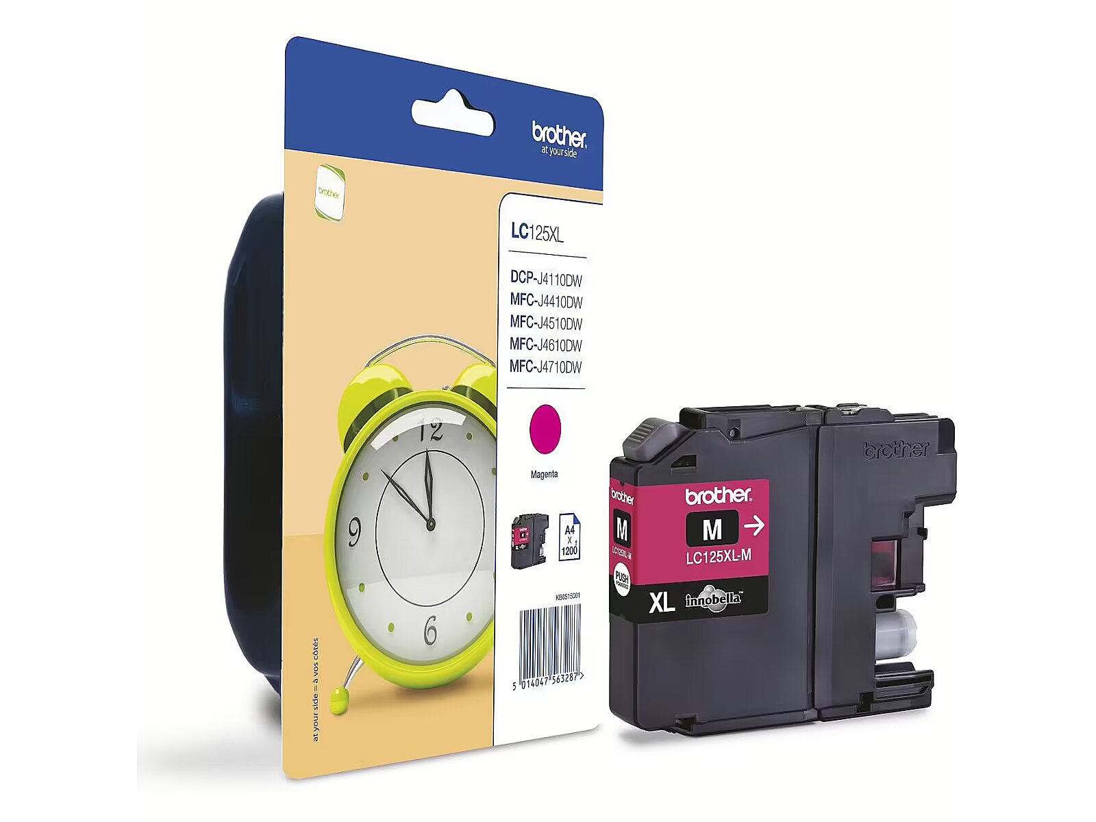 Brother LC125XLM, Magenta Ink Cartridge