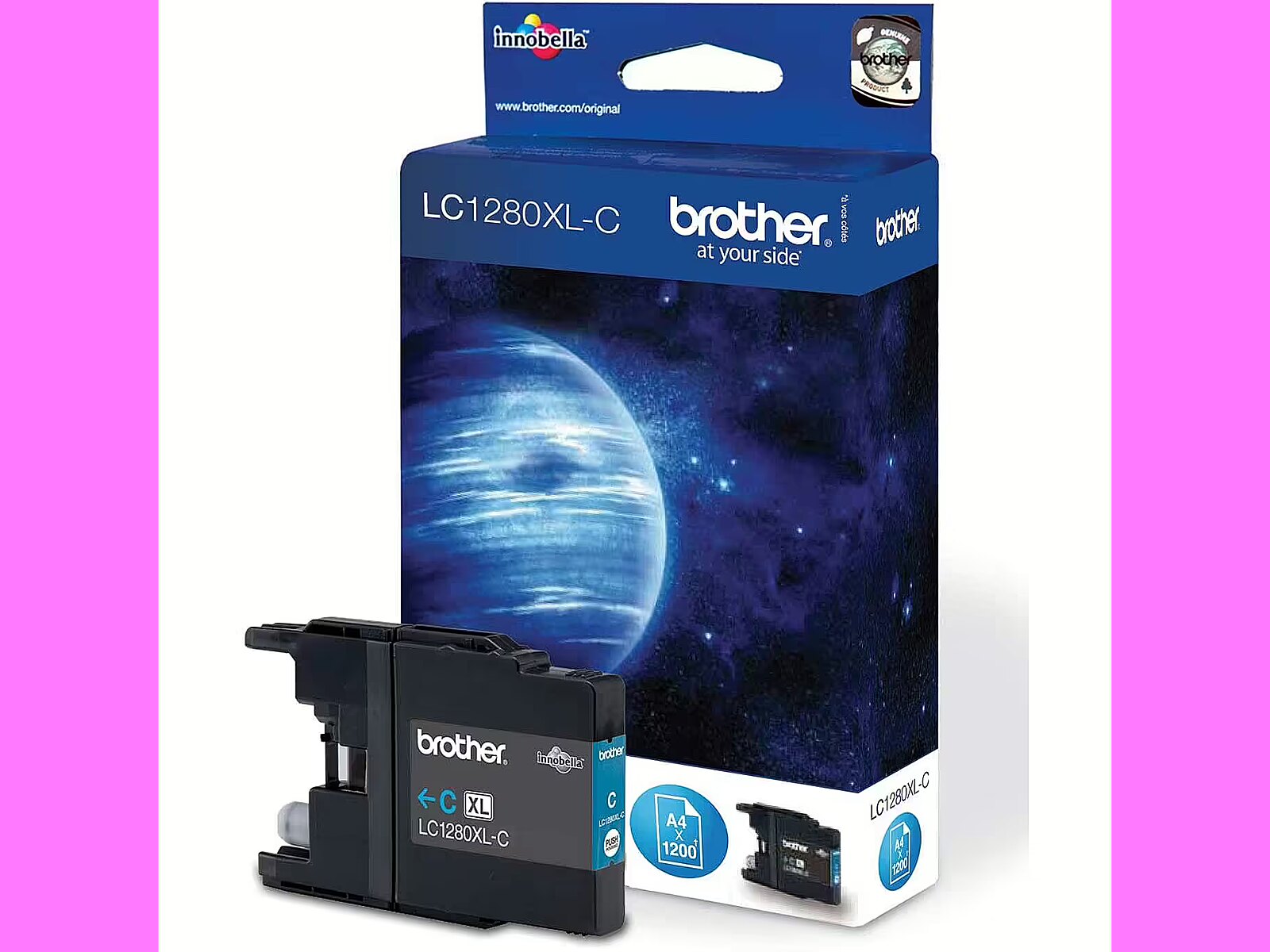 Brother LC1280C XL, Cyan Ink Cartridge