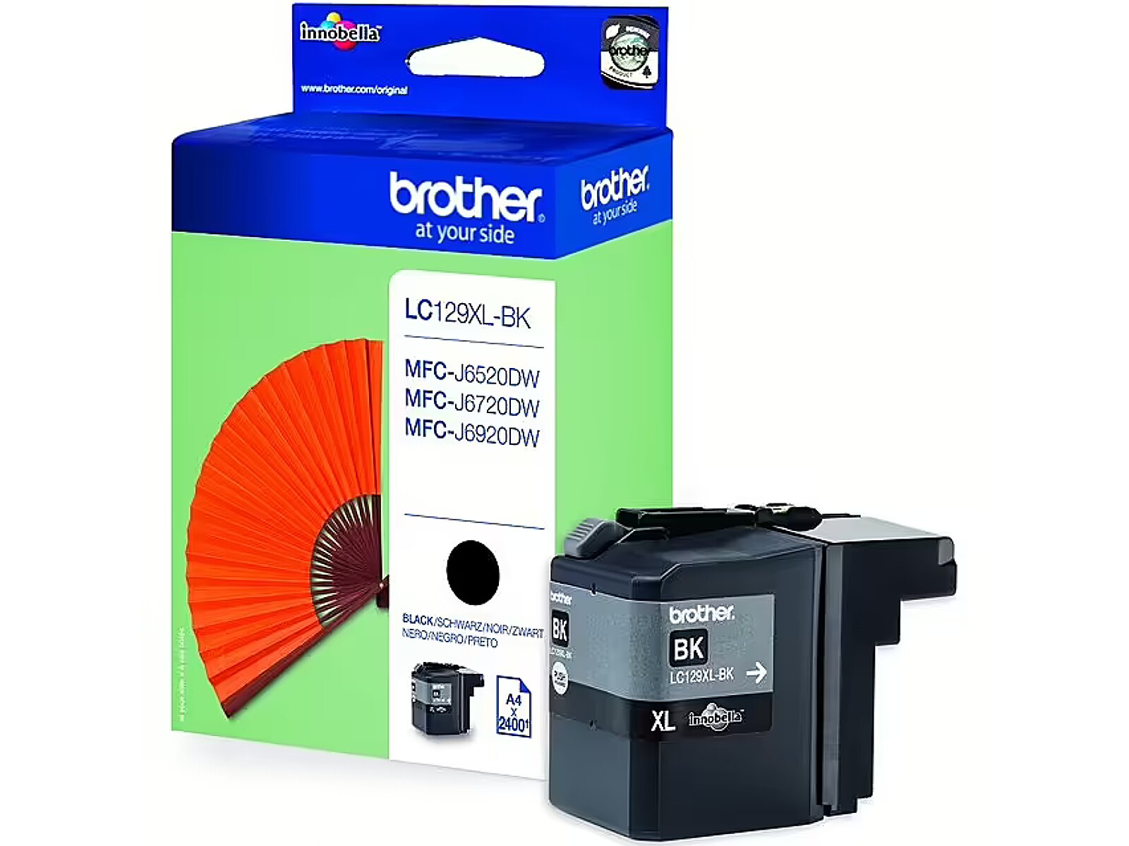 Brother LC129 XL, Black Ink Cartridge