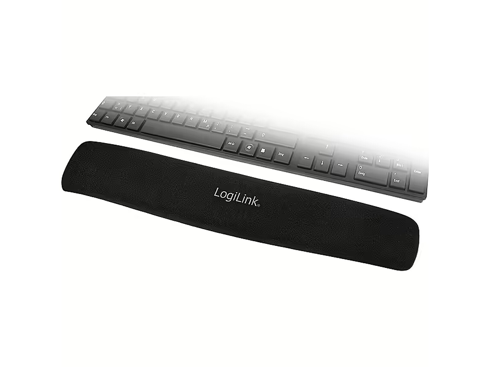 Logilink Keyboard Gel Pad, Black