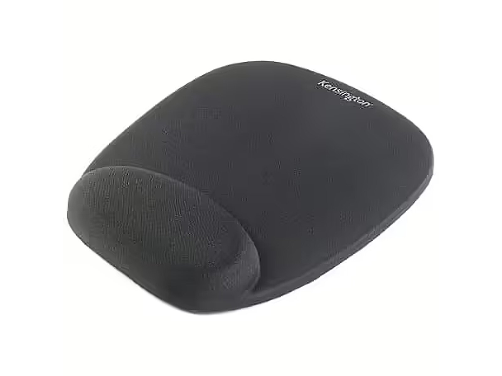 Kensington Foam Mousepad with Integral Wrist Rest, Black