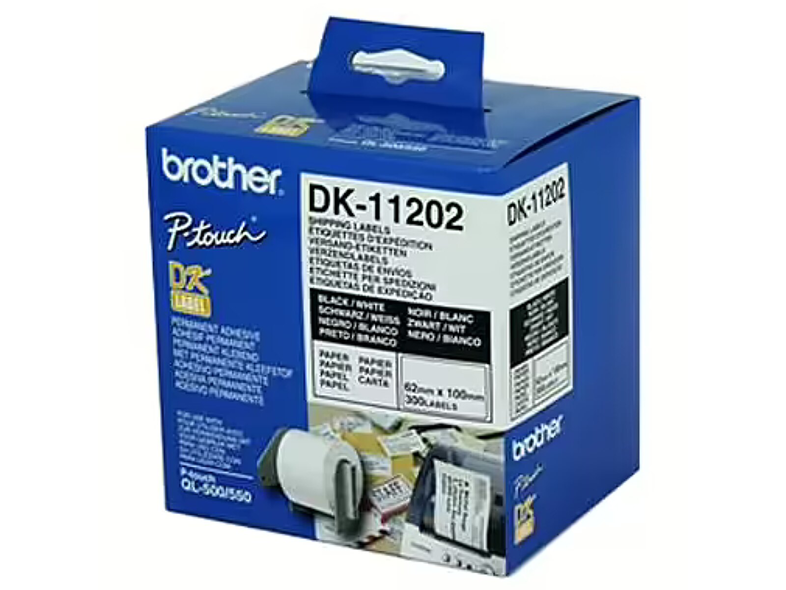 Brother DK-11202, 62mm x 100mm (300) Labels shipping