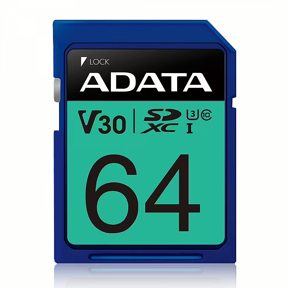 ADATA SDXC, 64GB, PremierPro