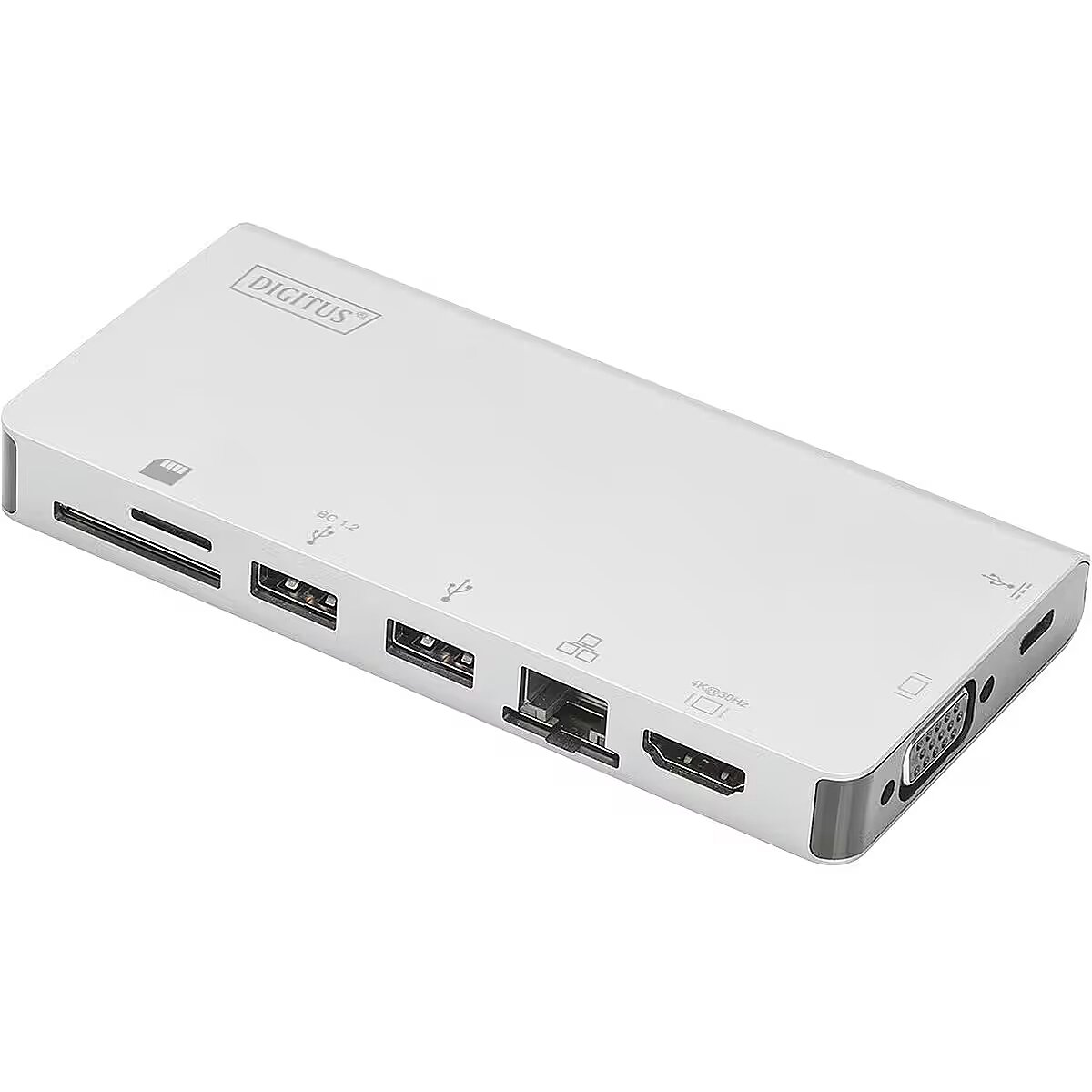 Assmann DIGITUS USB TYPE-C 8-PORT DOCK MULTIPORT TRAVEL DOCKST.