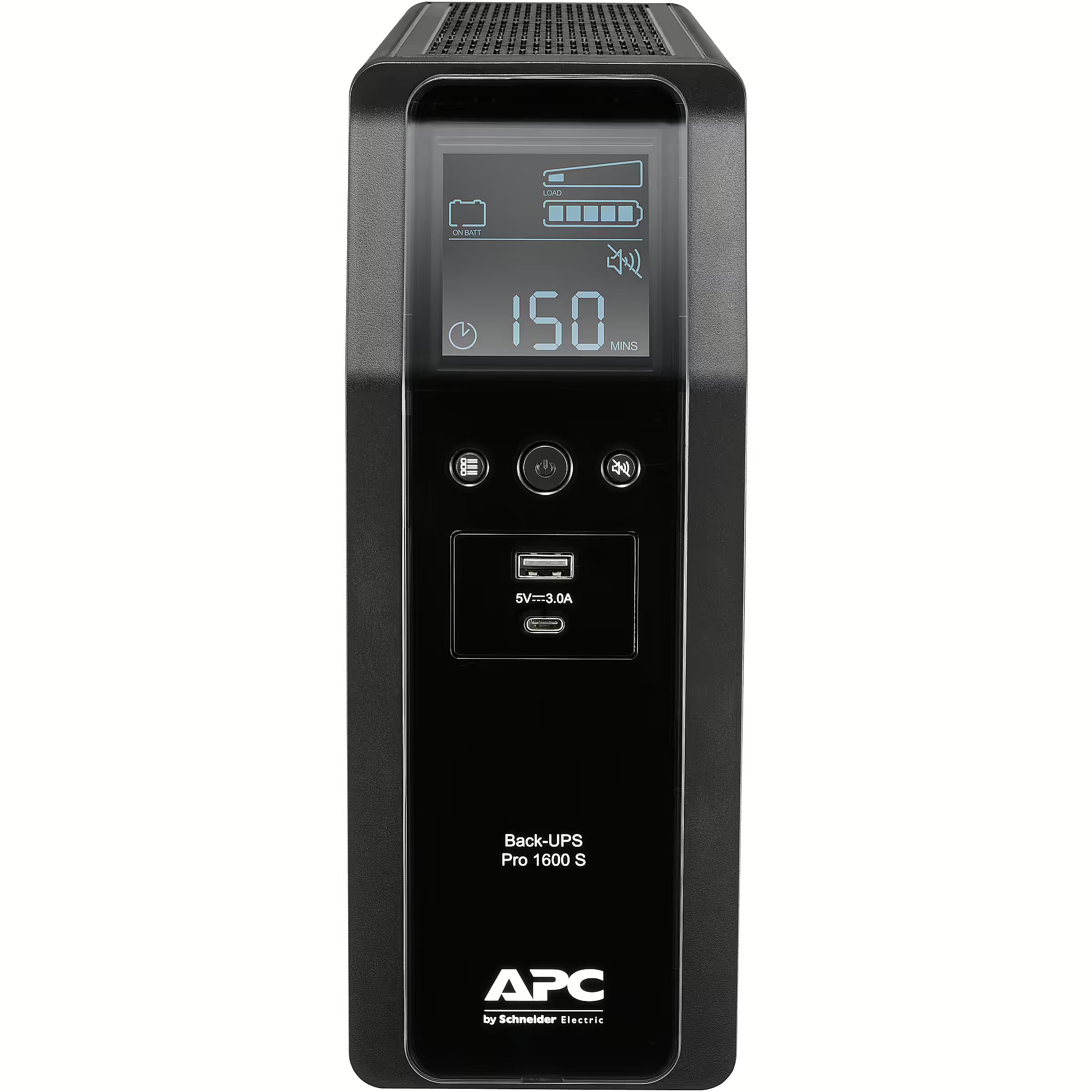 APC BACK UPS PRO BR 1600VA SINEWAVE8 OUTLETS AVR LCD INTERF