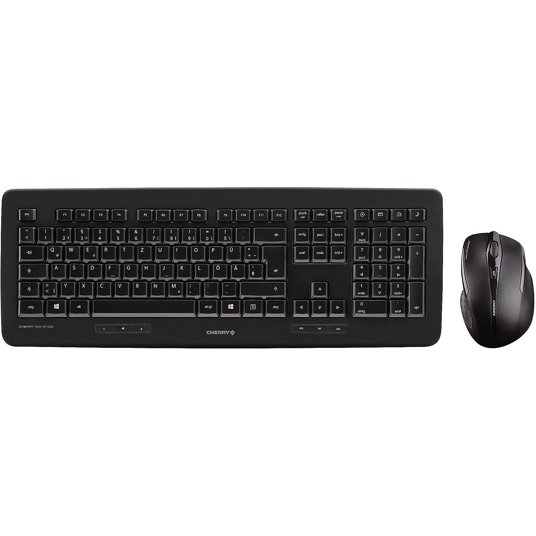Cherry DW 5100 Keyboard + Mouse, Wireless, ENG
