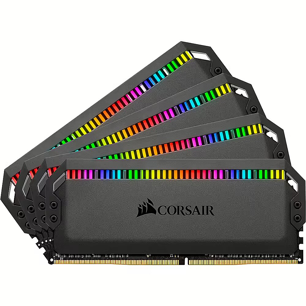Corsair Dominator Platinum RGB, DDR4, 32GB, 3600MHz, CL18, Kit of 4