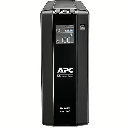 APC Back UPS Pro BR 1600VA, 8 Outlets, AVR, LCD Interface